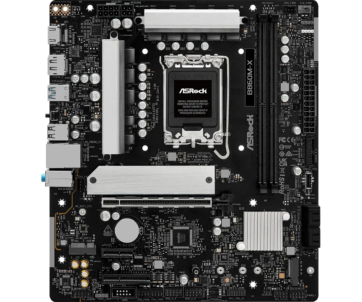 Mātesplate Asrock B860M-X Photo 2