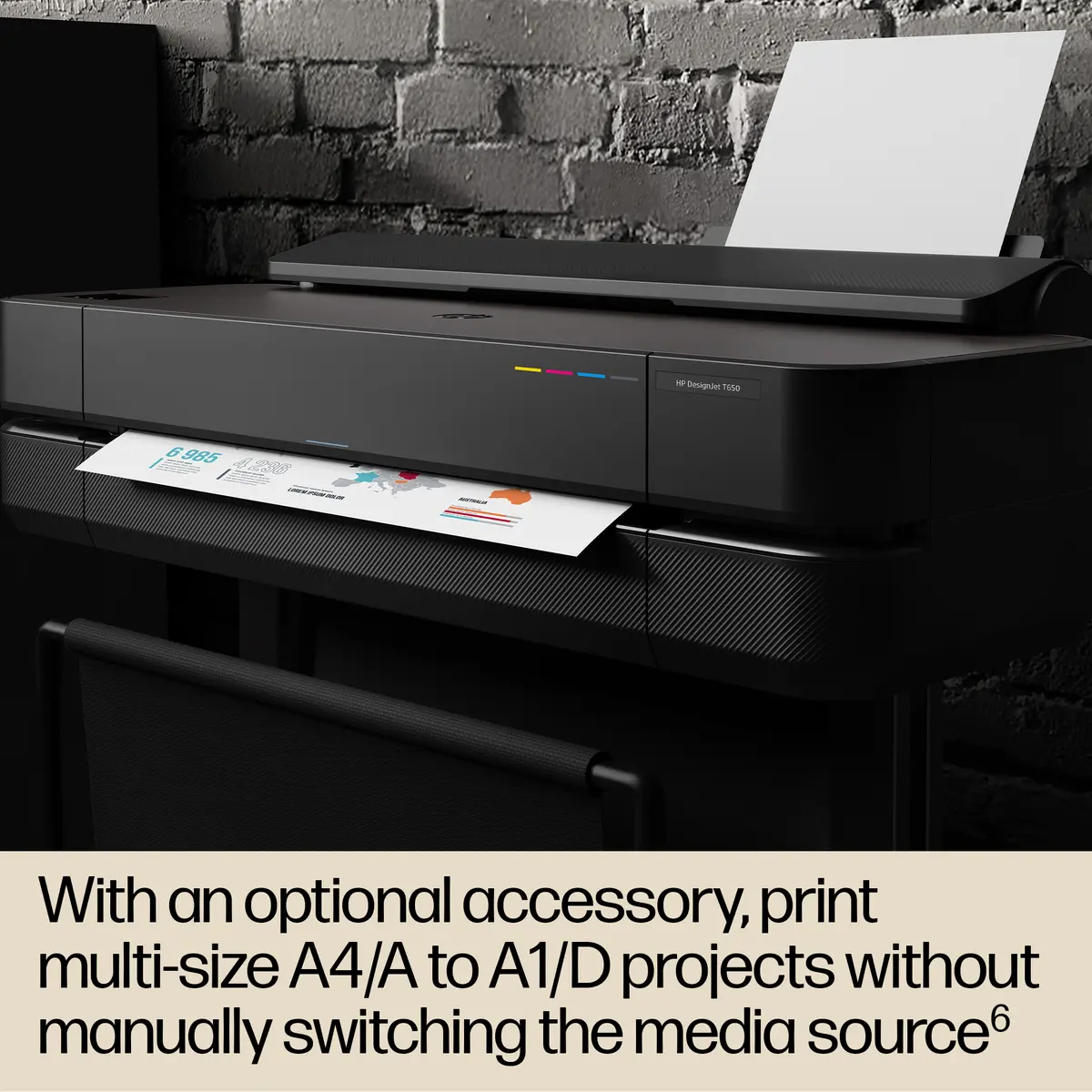 HP Designjet T250 24-in Printer large format printer 5HB06D Photo 17