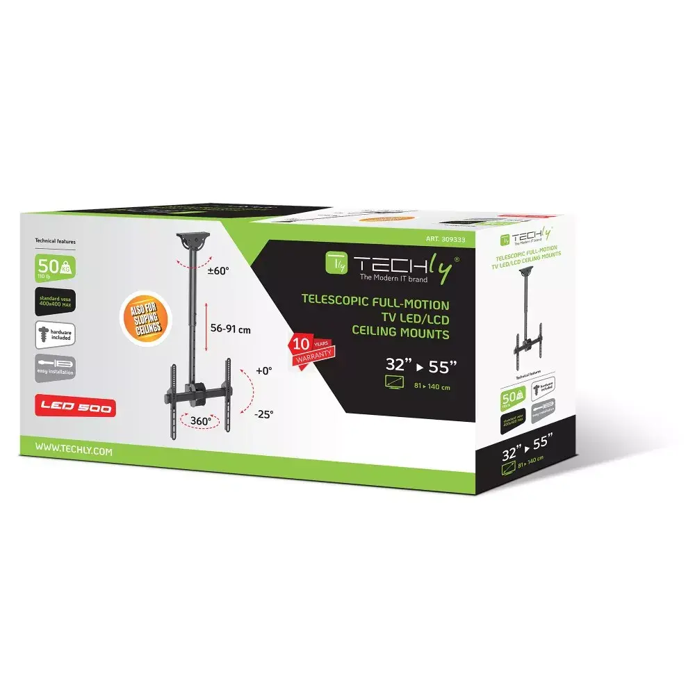 Ceiling Mount Techly ICA-CPLB 944S Photo 2