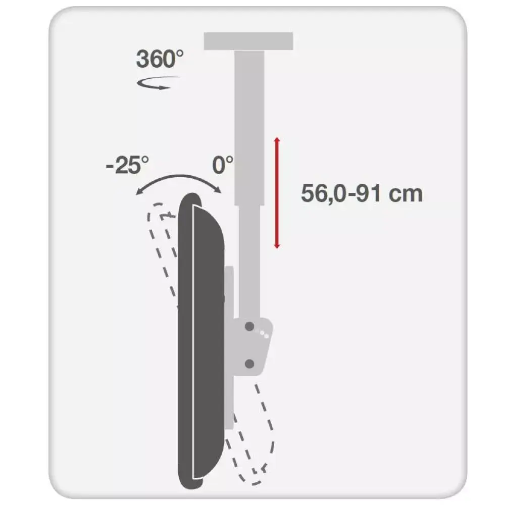 Ceiling Mount Techly ICA-CPLB 944S Photo 9