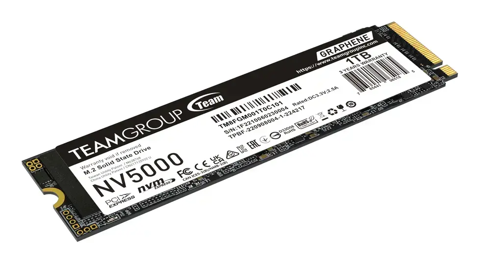 Team Group NV5000 1TB M.2 PCIe 4.0 SSD disks Photo 4