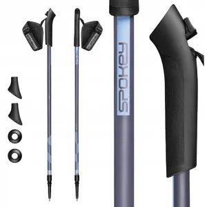 Slēpju nūjas SPOKEY 945421 NW NY/BL — vieglas izturīgas slēpošanas nūjas