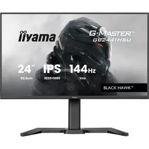 Монитор IIYAMA G-MASTER GB2441HSU-B1 23.8" (60,5 см) Full HD IPS LED, 1920×1080, USB-хаб, колонки, VESA, регулировка по высоте, чёрный