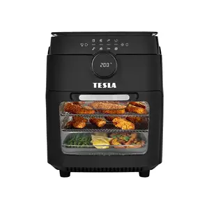 Karstā gaisa friteze TESLA Electronics AIRCKQG800WF 12 L 1800 W Melna