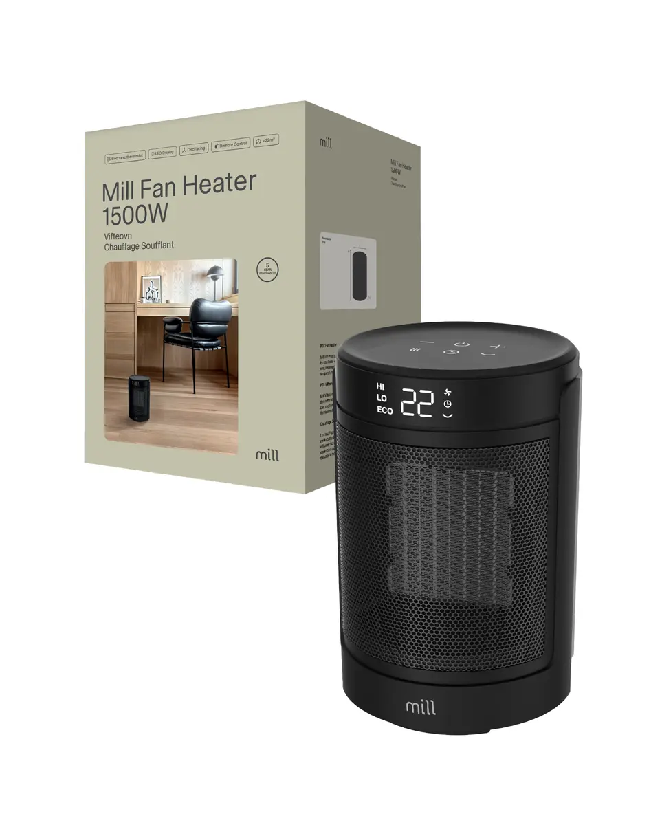 Mill FH1500BLACK керамический обогреватель 1500 Вт Photo 7