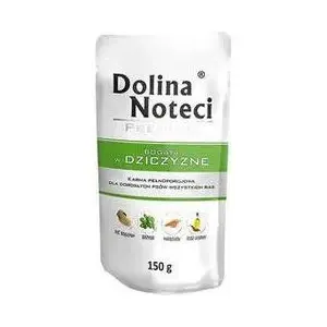 Влажный корм для собак dolina noteci Dzik (дикое кабанье мясо) 150 г — полнорационный влажный корм для взрослых собак