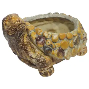 Кашпо BESK Turtle модель 23×17×13 см — декоративное садовое растение