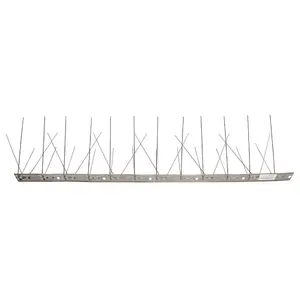 BESK bird spike strip Model 9125465 — 50 cm stainless-steel-style anti-roosting strip