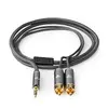 Audio kabelis Nedis CATB22200GY50 Photo 3