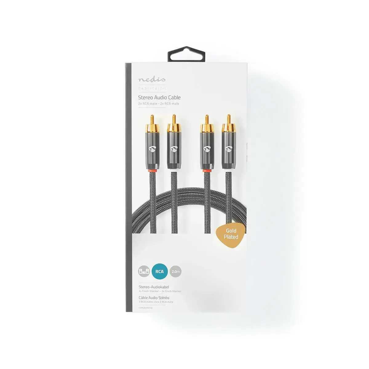 audio cable Nedis CATB24200GY20 Photo 7