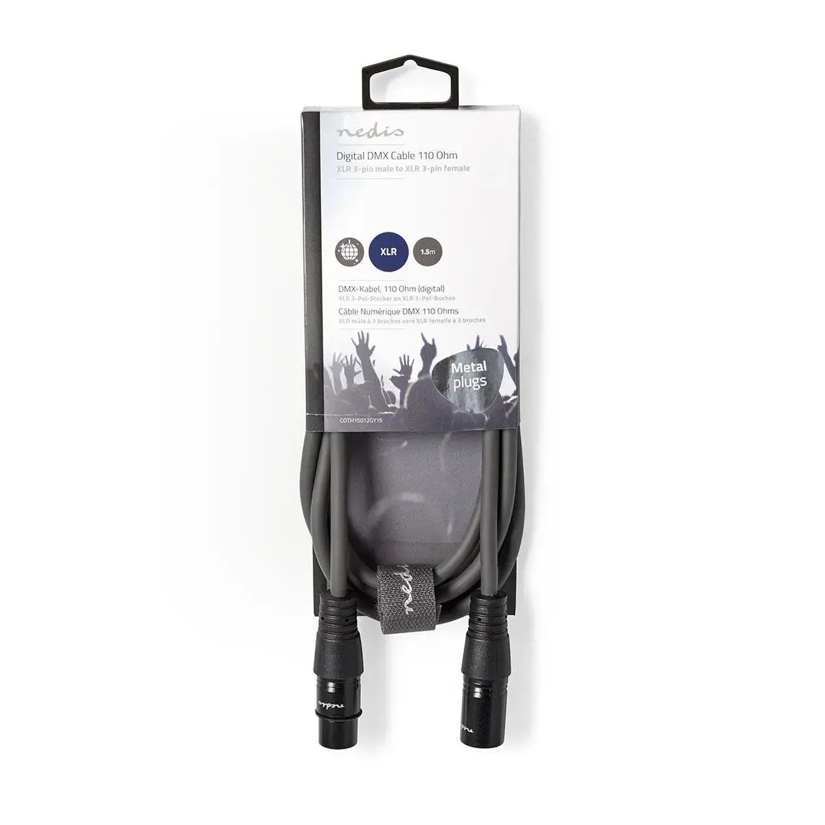 Audio kabelis Nedis COTH15012GY15 Photo 3