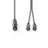 Аудиокабель Nedis COTH22200GY15 Photo 2