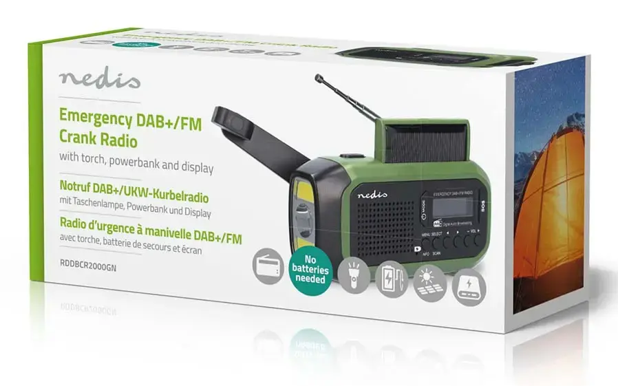 Nedis RDDBCR2000GN portable digital radio Photo 9