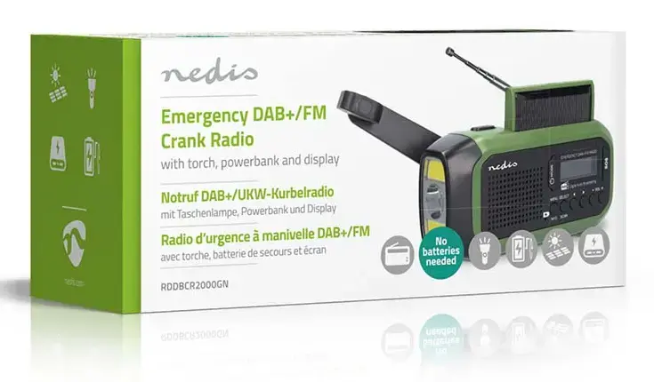 Nedis RDDBCR2000GN portable digital radio Photo 10
