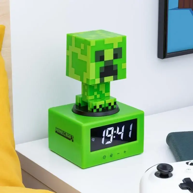 Цифровые будильник Paladone Creeper Icon Photo 2