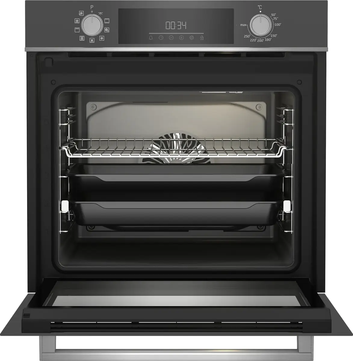 Встраиваемый духовой шкаф Beko b300 BBIM13300ZGCSE Photo 4