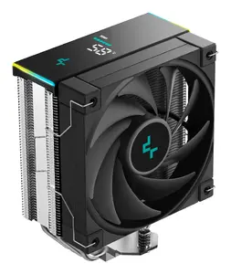 Air cooler DeepCool AK400 Digital SE — 120 mm fan, 4 heat pipes, supports LGA115x/1200/1700 and AM4/AM5, 97×126×157 mm, black