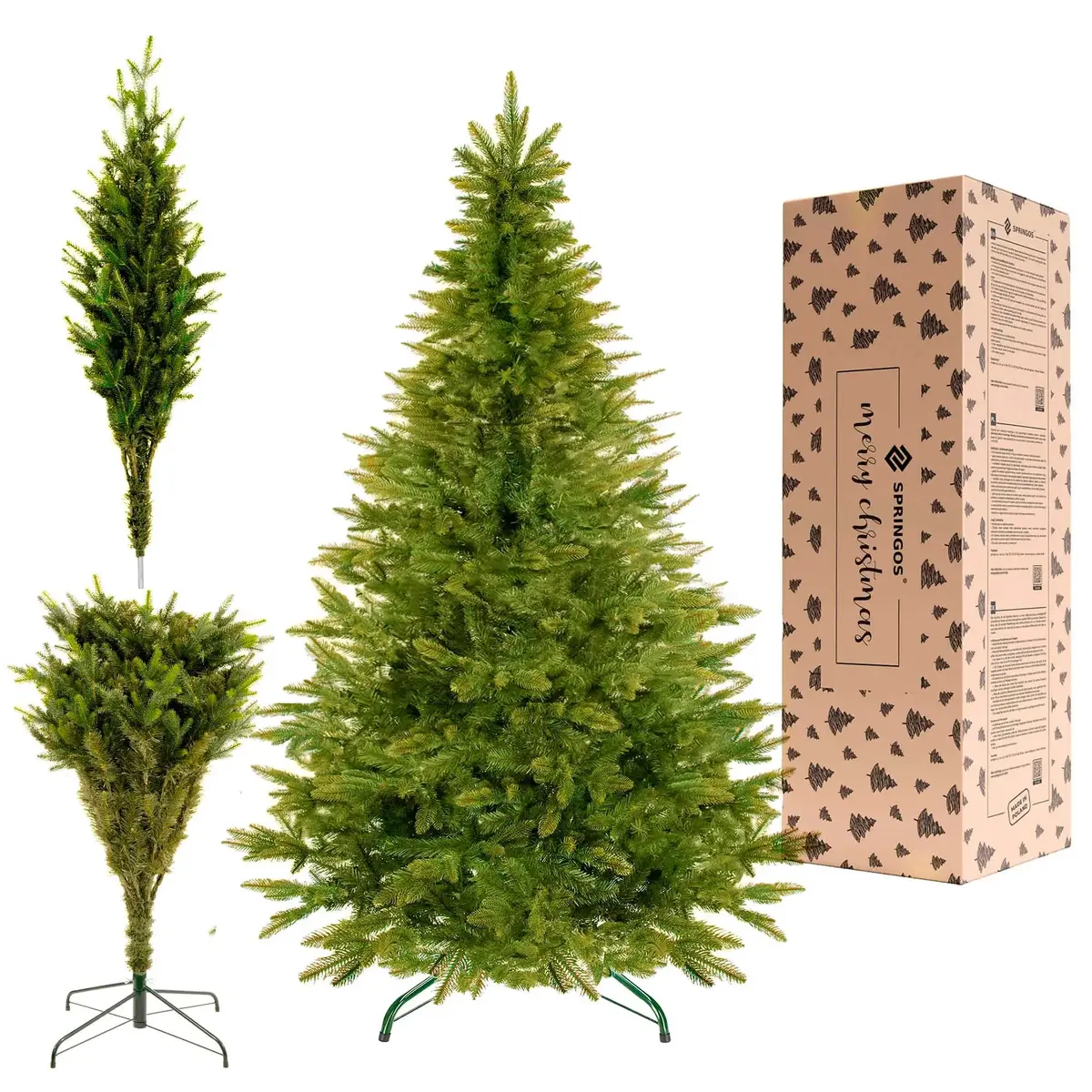 Springos CT0205 Artificial Christmas Tree 210 cm Photo 10