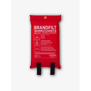 Fire Blanket Housegard 602025 120 x 180 cm Glass Fibre Red