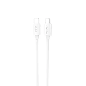 USB-C cable Dudao L4C 30W 1.2m White – USB-C to USB-C charging and data cable, 30W, 1.2 m