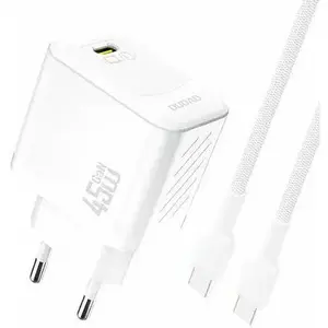 Charger Dudao A28C 45W GaN USB-C — 45W USB-C GaN PD mains charger