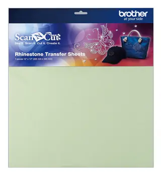 Rhinestone 7 Transfer Sheets, Brother CARSTS1