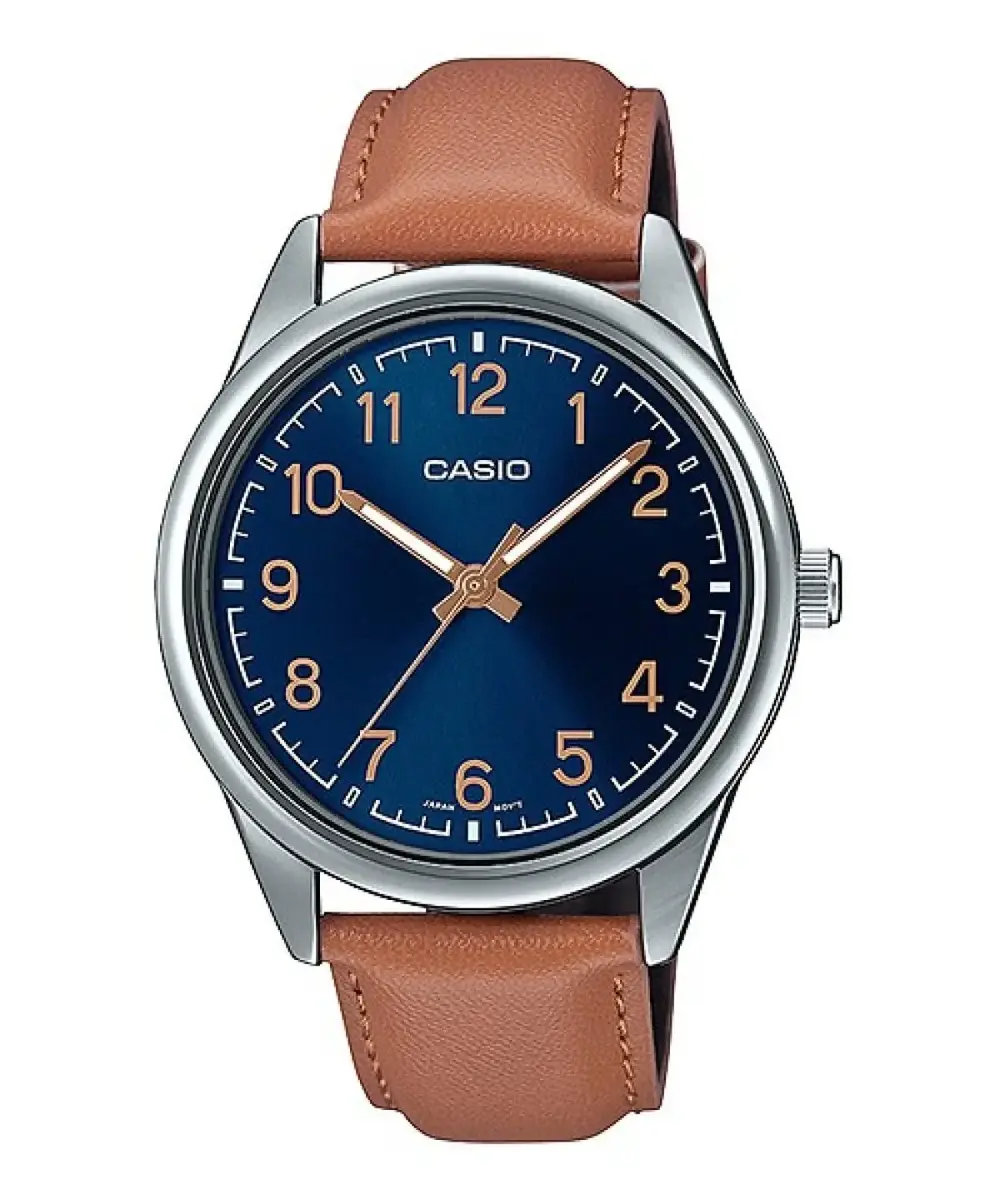 Casio Standard MTP-V005L-2B4 Vīriešu rokas pulkstenis