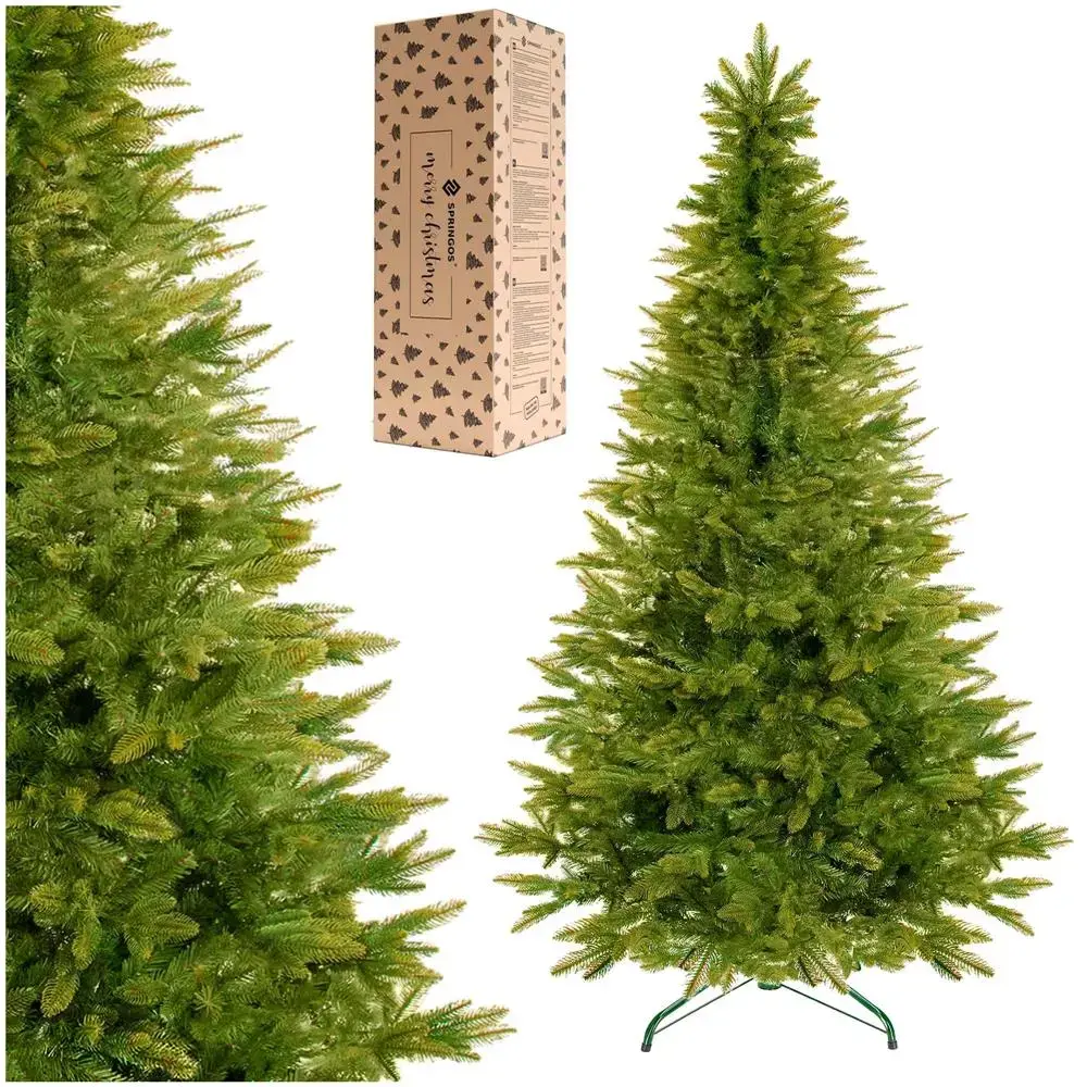 Springos CT0207 Artificial Natural Spruce Christmas Tree 240 cm Photo 4