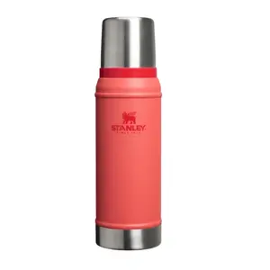 Термос STANLEY The Legendary Classic 0,75 л — вакуумный, кораллово-красно-оранжевый