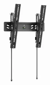 TV wall mount Gembird WM-65T-PRO-01 for 32"–65" screens, tilt, VESA 75x75–400x400, max load 60 kg, black