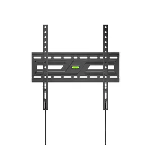 Фиксированный настенный кронштейн для телевизора Gembird WM-75F-02 для экранов от 32 до 75 дюймов весом до 75 кг с VESA до 400x400 мм Черный