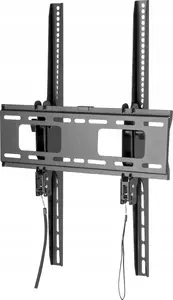 Кронштейн/стойка для ТВ Gembird WM-75T-03 для 37"–75" (94–190,5 см), VESA 200x200–400x600, нагрузка 75 кг, наклон -10°–5°, чёрный