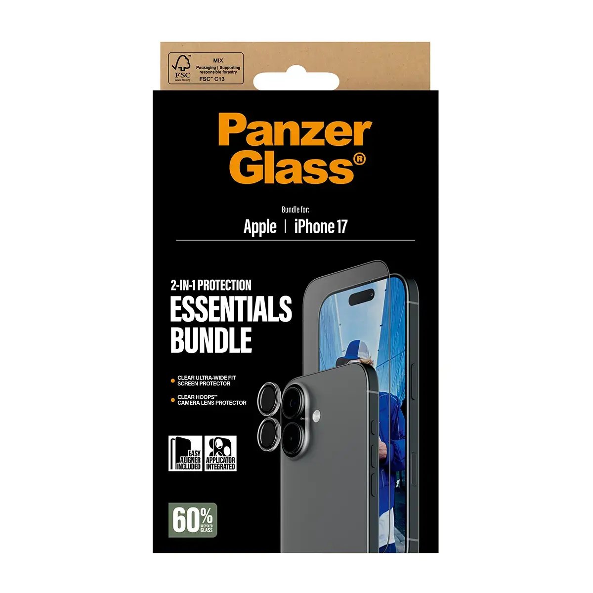 PanzerGlass 2-in-1 Essentials Bundle iPhone 17 Photo 3