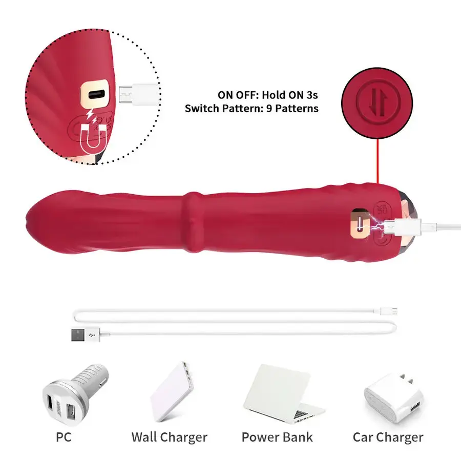 Vibrator ARMONY THERMO-ADJUSTABLE POINT A STIMULATOR Photo 5