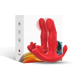 Anālais vibrators ARMONY FOR COUPLES D-243050 ar tālvadību, G‑punktu stimulators, sarkans