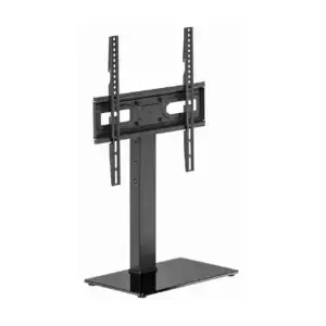 Floor TV stand GEMBIRD TVS-D65S-01 for 32–65" TVs, adjustable height, tilt, VESA up to 400x400, max load 40 kg