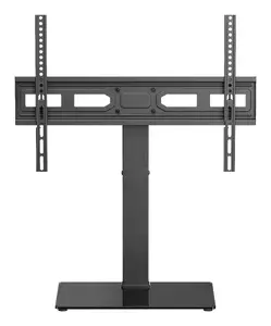 Настольная подставка для телевизора Gembird для экранов 37" - 75", черная, VESA до 600x400 мм, регулировка высоты, поворот