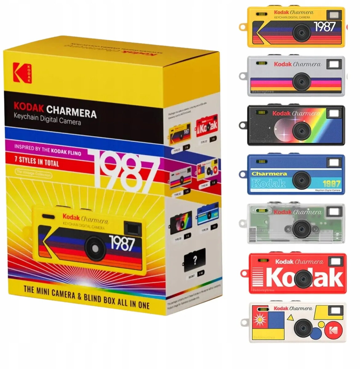 Atslēgu piekariņš Kodak Charmera Blind Box