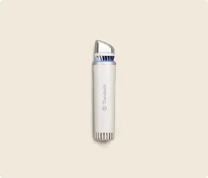 Therabody Theraface Depuffing Wand massager — face, combo & percussive massage, battery, 38 min, white