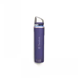 Handheld facial depuffing device Therabody Theraface Depuffing Wand Indigo — cordless eye and face applicator, adjustable intensity, 38 min battery