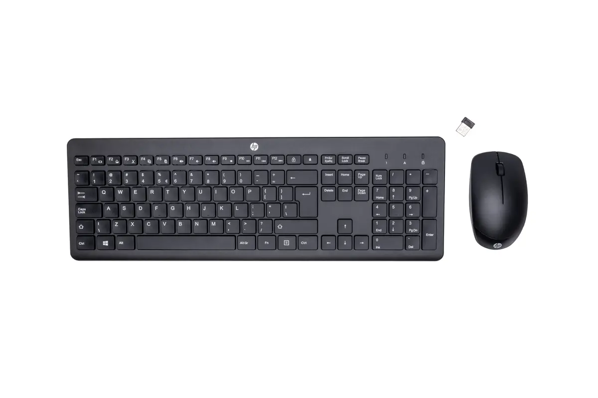 Bezvadu pele un tastatūras komplekts HP