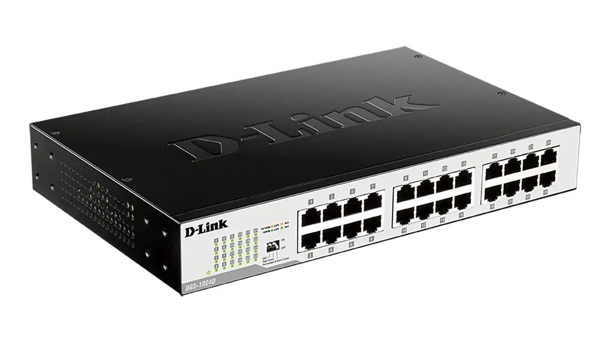 Neadministrēts slēdzis D-Link DGS-1024D Photo 2