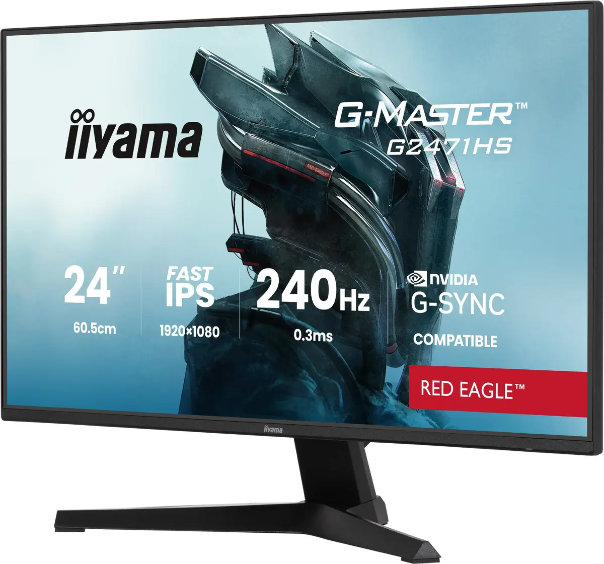 IIYAMA G-MASTER G2471HS 24" 240 Гц монитор Photo 2