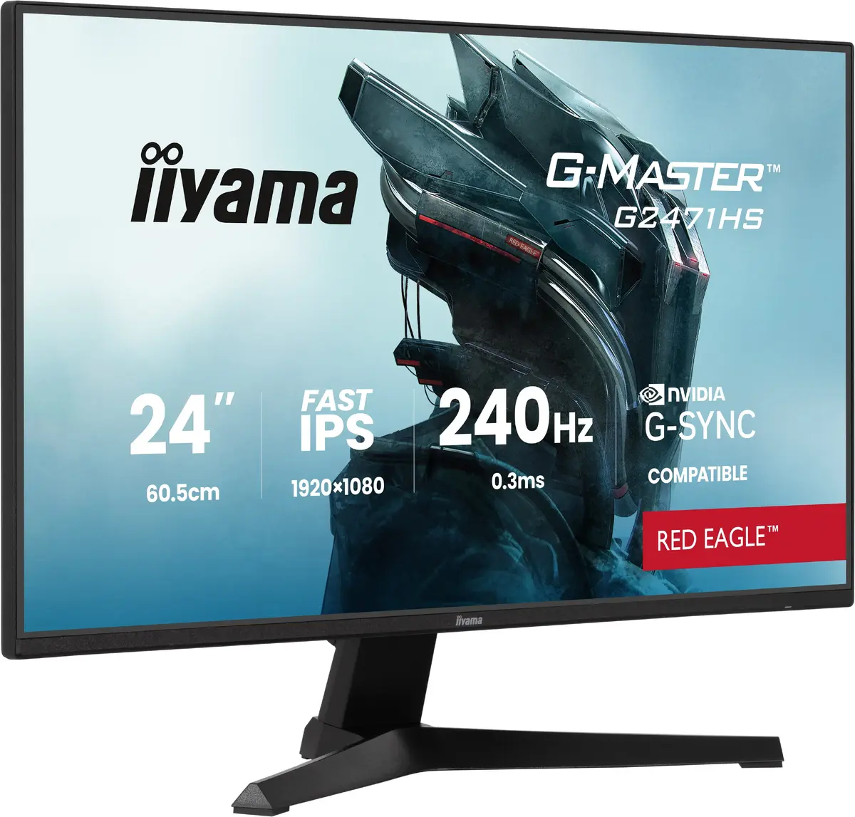 IIYAMA G-MASTER G2471HS 24" 240 Гц монитор Photo 3
