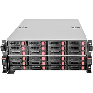 Rackmount case SILVERSTONE RM43-324-RS 4U for ATX motherboards, front 3.5" drive bays, rack ears included