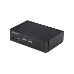 KVM Switch StarTech.com P2AD122-KVM-SWITCH 2-Port DisplayPort 4K 60Hz USB 3.0