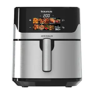 Taurus AFA1601XD Double 6.7 L Stand-alone 1600 W Hot air fryer Stainless steel, Black