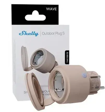 Shelly Wave уличная умная розетка IP44 Photo 4