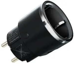 Smart plug Shelly Wave Plug S Z-Wave 800 Black — Z-Wave 800 smart outlet, 230V/12A, 2500W, power metering