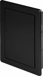 Access door AWENTA DT11CZ — black plastic inspection panel, model DT11CZ